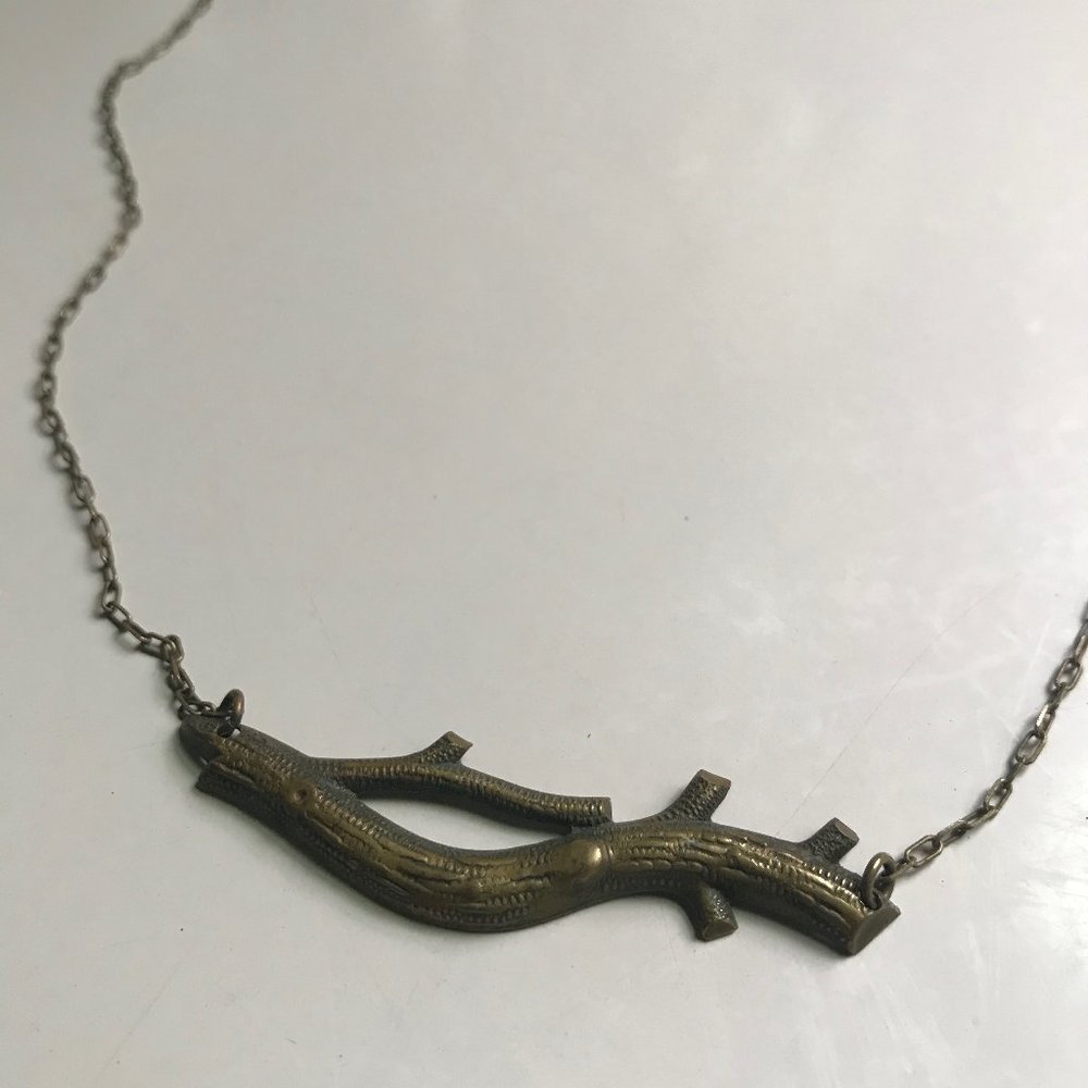 Vintage Branch Necklace